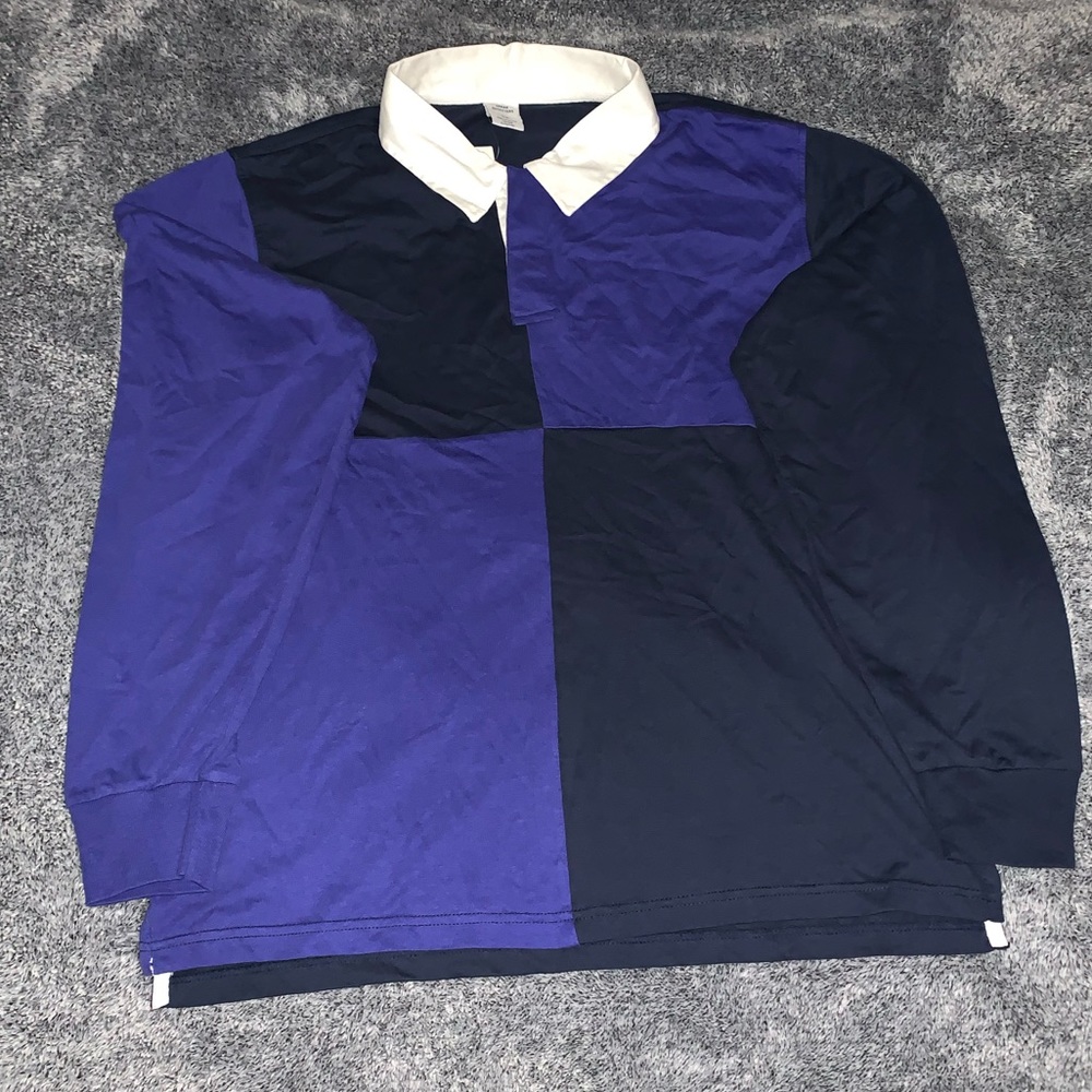 Navy Urban Outfitters Long Sleeve Shirt